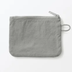 Online Muji Bolsa de nailon texturizada con cremallera ‐ Pequeña