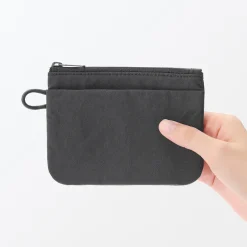 Online Muji Bolsa de nailon texturizada con cremallera ‐ Pequeña