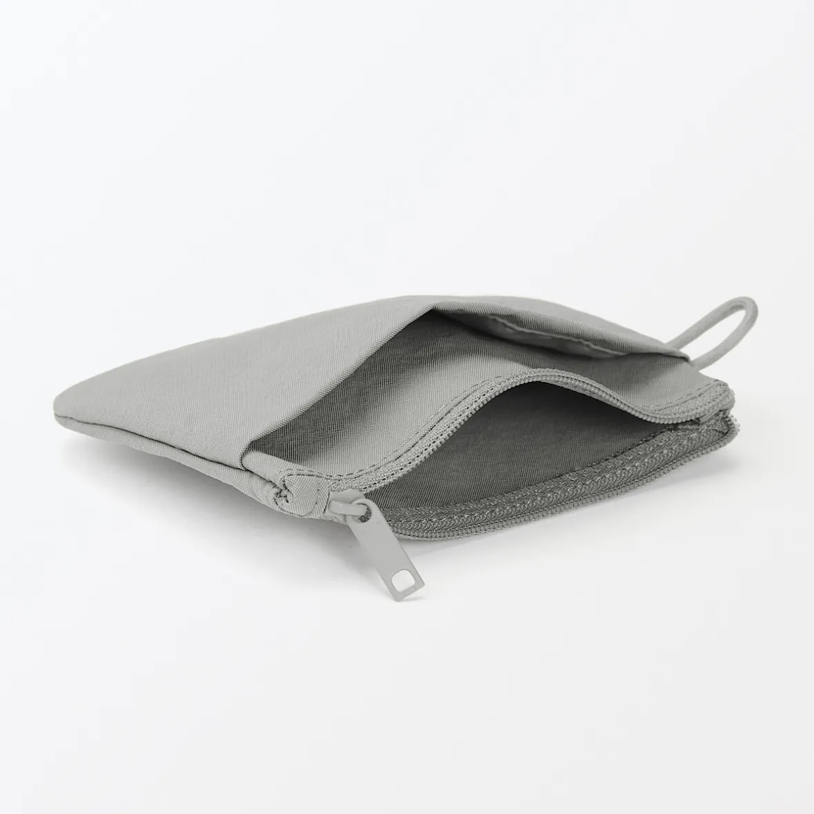 Online Muji Bolsa de nailon texturizada con cremallera ‐ Pequeña