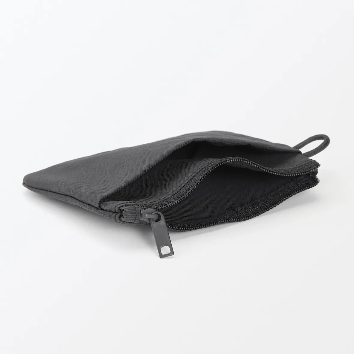 Online Muji Bolsa de nailon texturizada con cremallera ‐ Pequeña
