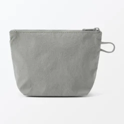 Hot Muji Bolsa de nailon texturizada que se mantiene de pie ‐ Pequeña
