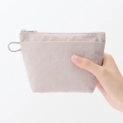 Hot Muji Bolsa de nailon texturizada que se mantiene de pie ‐ Pequeña