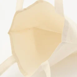 Muji Bolsa My Bag de algodón orgánico A4 Blanco Roto