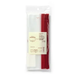 Clearance Muji Bolsas de doble sello para alimentos y congelador - Medianas, paquete de 18