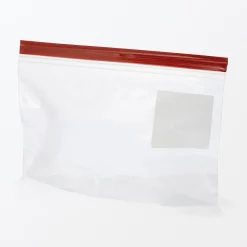 Clearance Muji Bolsas de doble sello para alimentos y congelador - Medianas, paquete de 18