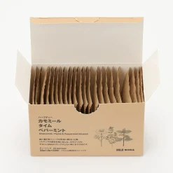 Sale Muji Bolsitas de té de Manzanilla, Tomillo y Menta 22x1,5g
