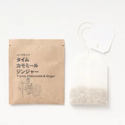 Sale Muji Bolsitas de té de Tomillo, Manzanilla y Jengibre 22x1,5g