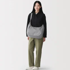 Muji Bolso bandolera de poliéster y 2 asas repelente al agua