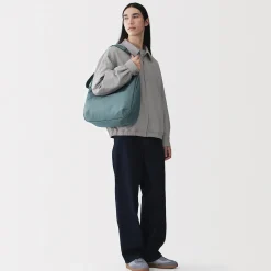 Muji Bolso bandolera de poliéster y 2 asas repelente al agua
