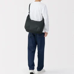 Muji Bolso bandolera de poliéster y 2 asas repelente al agua