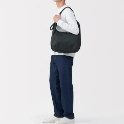 Muji Bolso bandolera de poliéster y 2 asas repelente al agua