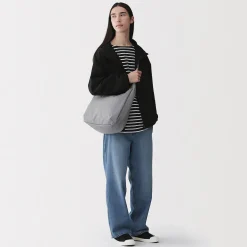 Muji Bolso bandolera de poliéster y 2 asas repelente al agua