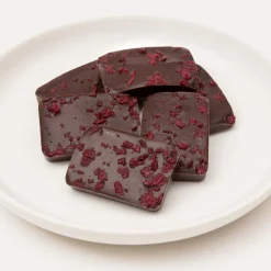 Best Muji Bombones de chocolate puro con relleno de frambuesa y fruta de la pasión