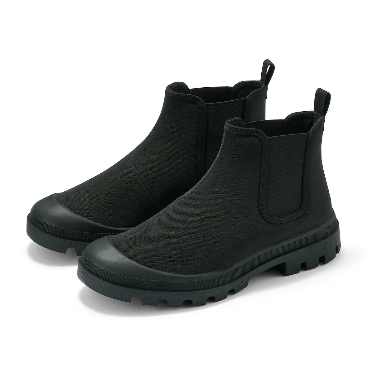 Clearance Muji Botas Chelsea con plantilla acolchada repelentes al agua