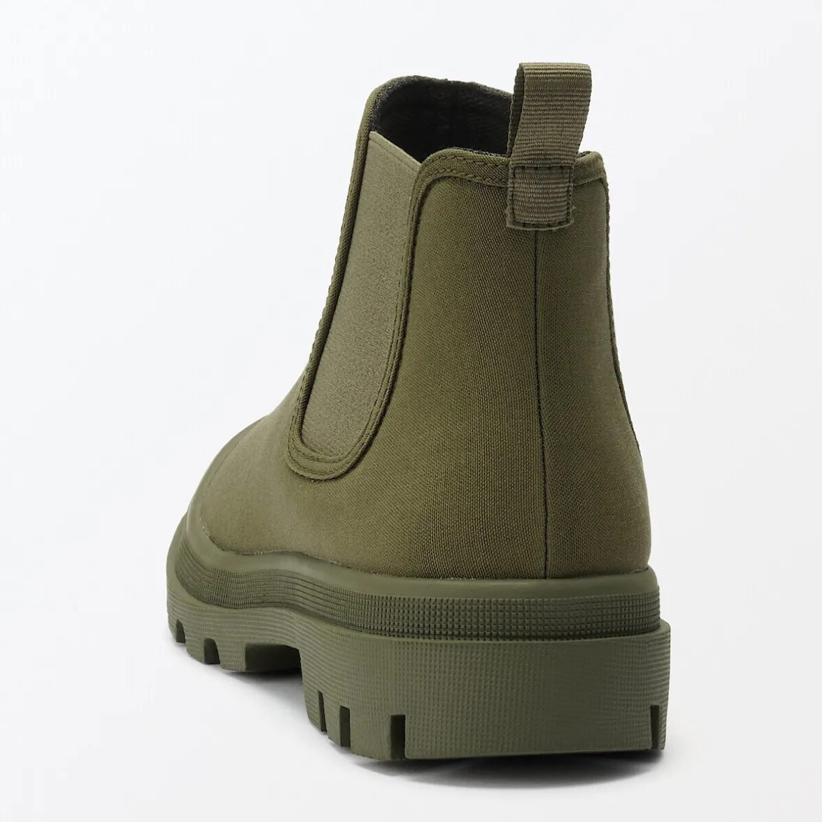 Clearance Muji Botas Chelsea con plantilla acolchada repelentes al agua