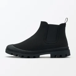 Clearance Muji Botas Chelsea con plantilla acolchada repelentes al agua