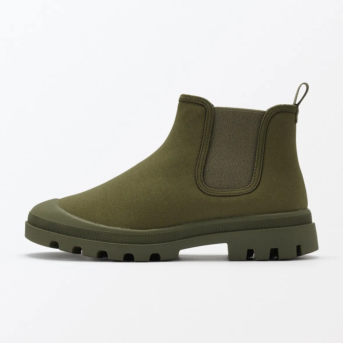 Clearance Muji Botas Chelsea con plantilla acolchada repelentes al agua