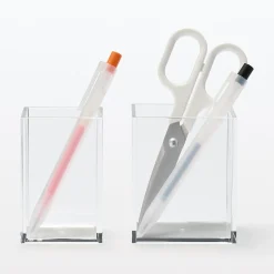 Muji Bote de acrílico para bolígrafos L