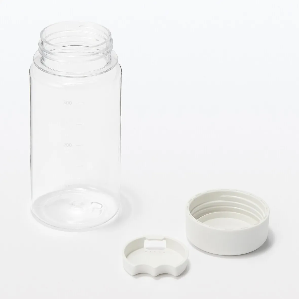 New Muji Botella de agua con indicadores de volumen ‐ 350 ml