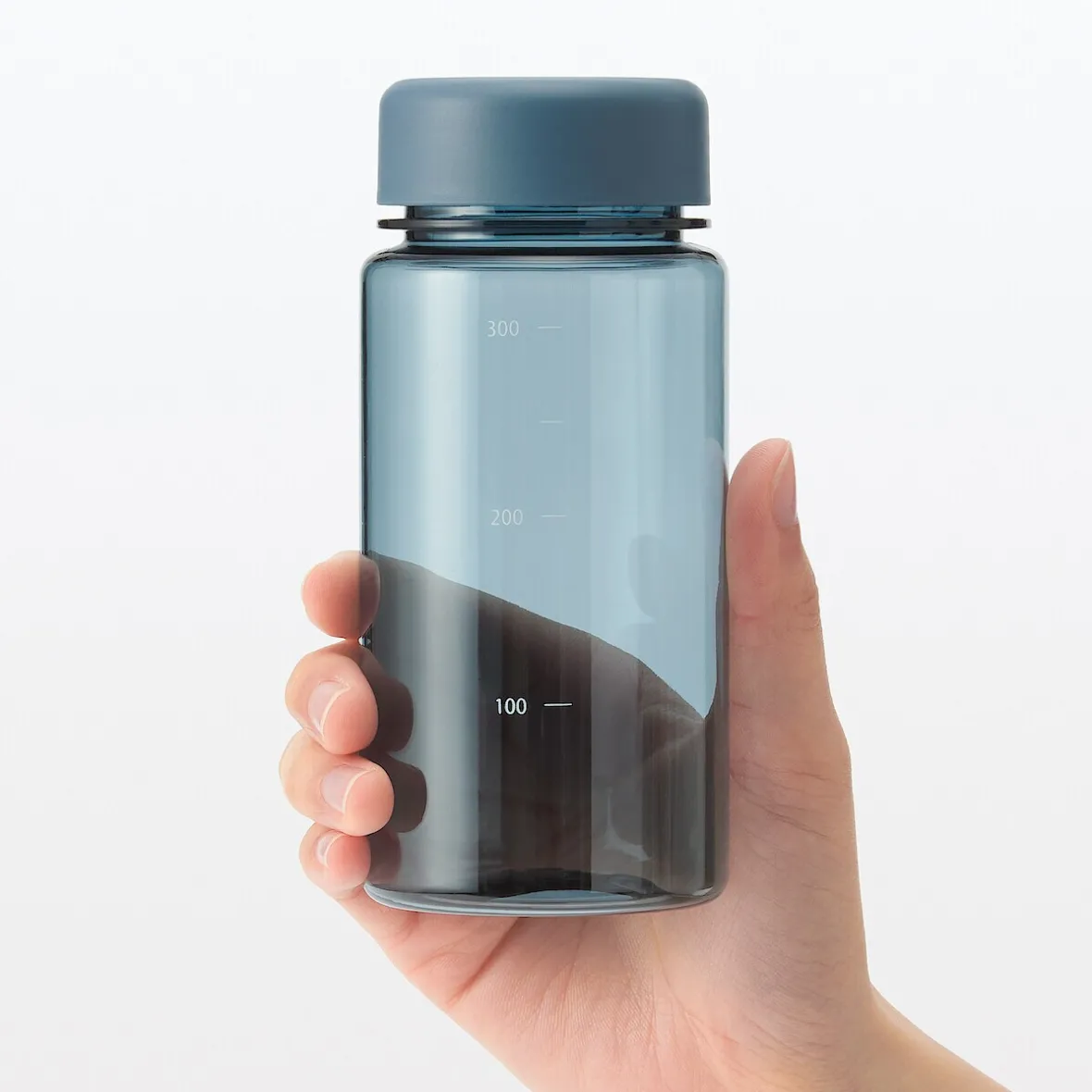 New Muji Botella de agua con indicadores de volumen ‐ 350 ml