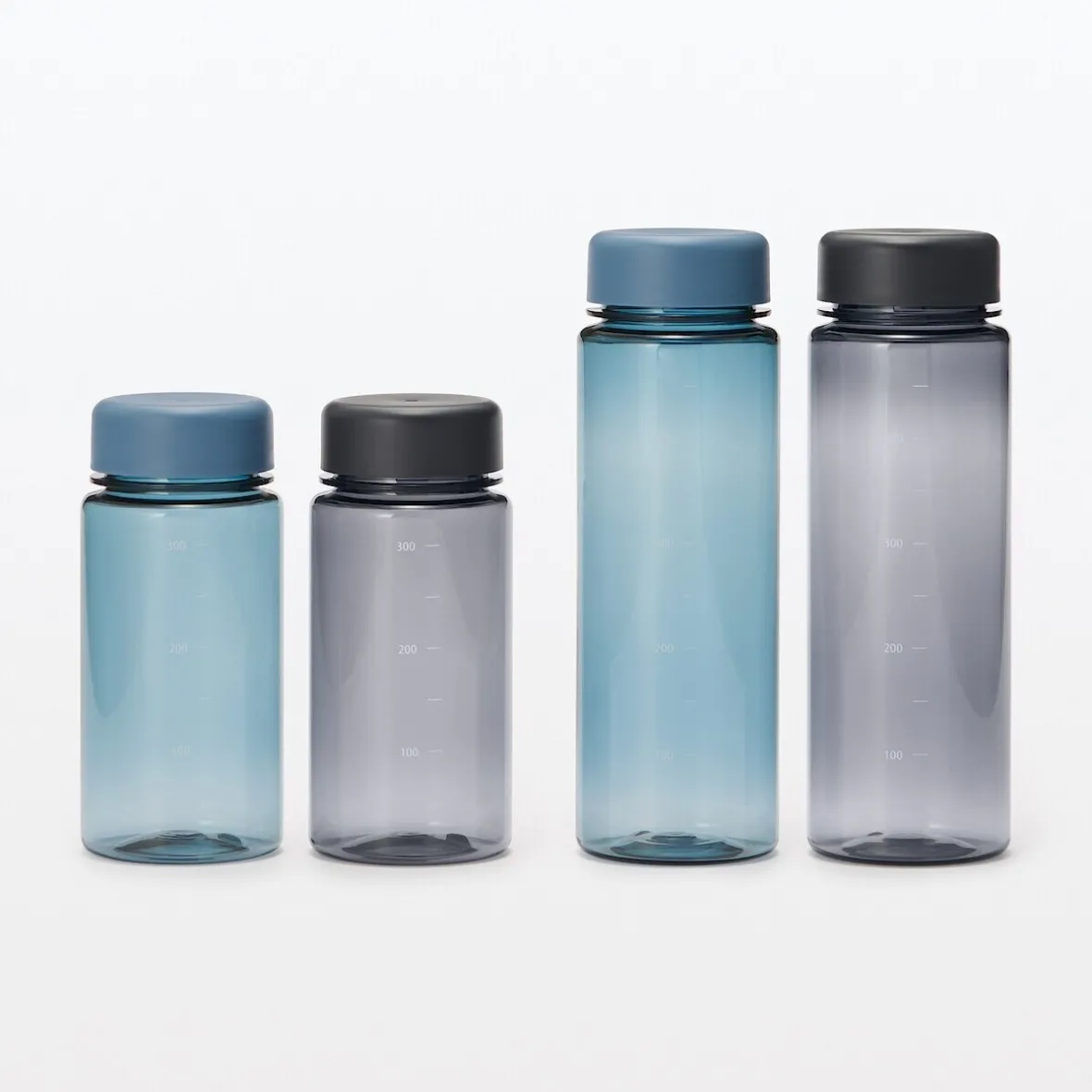 New Muji Botella de agua con indicadores de volumen ‐ 350 ml