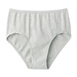 Sale Muji Braga acanalada de tiro alto para mujer