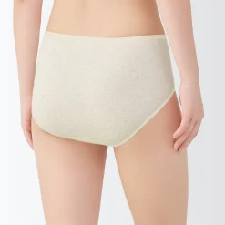 Sale Muji Braga acanalada de tiro alto para mujer