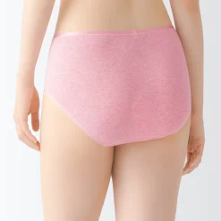 Sale Muji Braga acanalada de tiro alto para mujer