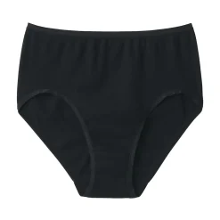 Sale Muji Braga acanalada de tiro alto para mujer