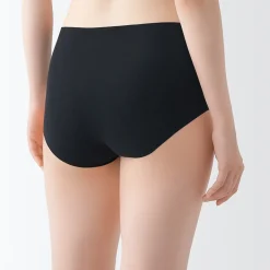 Outlet Muji Braguitas de cintura alta sin costuras