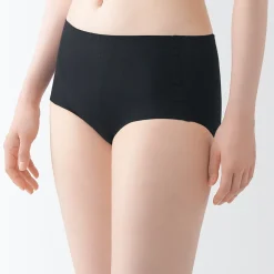 Outlet Muji Braguitas de cintura alta sin costuras