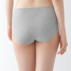Outlet Muji Braguitas de cintura alta sin costuras