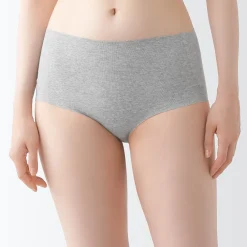 Outlet Muji Braguitas de cintura alta sin costuras