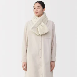 New Muji Bufanda de forro polar de poliéster reciclado