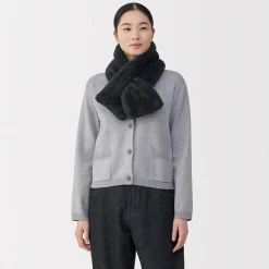 New Muji Bufanda de forro polar de poliéster reciclado