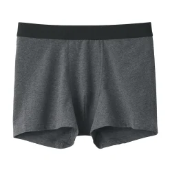 Outlet Muji Bóxers de punto de algodón para hombre