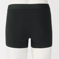 Outlet Muji Bóxers de punto de algodón para hombre