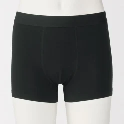 Outlet Muji Bóxers de punto de algodón para hombre
