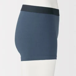 Outlet Muji Bóxers de punto de algodón para hombre