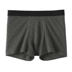 Outlet Muji Bóxers de punto de algodón para hombre