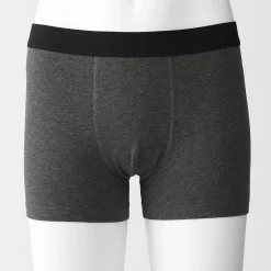 Outlet Muji Bóxers de punto de algodón para hombre