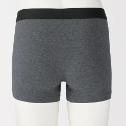 Outlet Muji Bóxers de punto de algodón para hombre