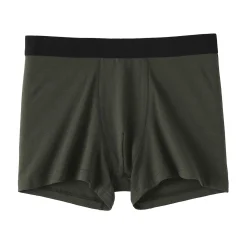 Outlet Muji Bóxers de punto de algodón para hombre