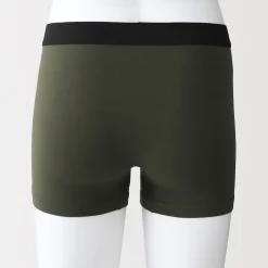 Outlet Muji Bóxers de punto de algodón para hombre