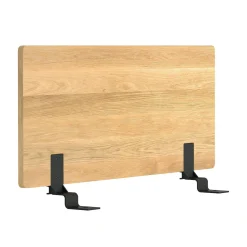Muji Cabezal para cama de roble Individual