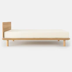New Muji Cabezal para cama de roble