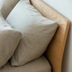 New Muji Cabezal para cama de roble