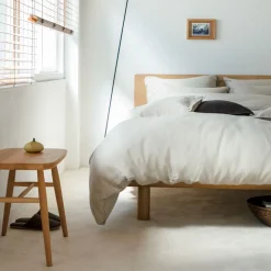 New Muji Cabezal para cama de roble