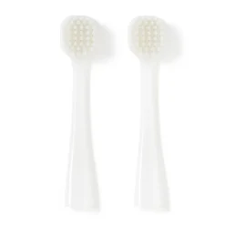 Clearance Muji Cabezales de cepillo de dientes de repuesto ‐ Cerda ancha y suave, paquete de 2