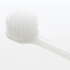 Muji Cabezales de cepillo de dientes de repuesto ‐ Cerda ancha y mediana, paquete de 2